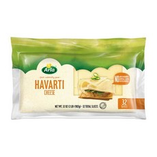 코스트코 ARLA 알라 하바티 슬라이스 치즈 907g (미국) 32 SLICES, 1개