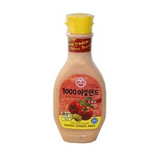 (무)오뚜기 1000아일랜드드레싱250g(박스), 250g, 12개