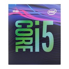 인텔 코어 I5 9500 데스크탑 프로세서 6코어 최대 4.GHZ LGA1151 300 시리즈 65W(BX80684I59500) 단일옵션 B07S4MSXJL, 단일옵션／단일옵션