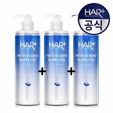 [헤어플러스] 단백질 본드 탈모샴푸 500ml 1+1+1, 단품