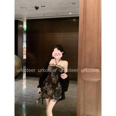 원피스 투피스 빈티지 여성 루즈핏 긴팔 가디건 코트 가을 겨울 목걸이 트렌디 패션 초예쁜 하이퀄리티 urkoteer 2024-rr-11-25