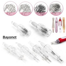 오토 MTS 니들 카트리지 5/10pcs 9/12/36/42 나노 Microneedling 펜 Mts 뷰티 111856, 5개 바늘_3D 핀