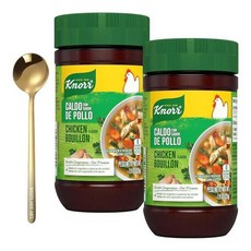 Chicken Flavor Bouillon Granulated 7.9 Oz - Enhances Soups Sauces Stews Fat Cholesterol Clear Easy, 2개 - 이지밀