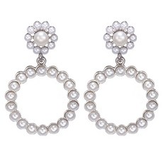 빈티지헐리우드진주귀걸이