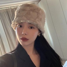 미소연가 겨울모자 겨울털모자 방한모자 벙거지 여성겨울모 남녀공용귀달이 모자