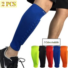 HiRui 송아지 압축 슬리브 Shin Guards for Soccer 송아지 버팀대 Honeycomb Crashproof 송아지 패드 fo