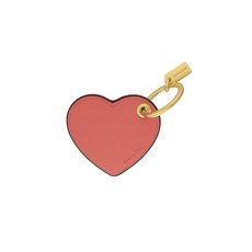 코치 열쇠고리 チャーム COACH Heart Leather Bag Charm CF155 IMRRJ IM/Taffy