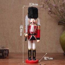 호두까기인형 유럽 복고풍 장식 30cm 38cm