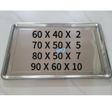  DH 대형 스텐 쟁반 트레이 타공 사각 제빵 304 