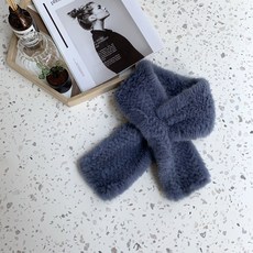 팬콧양털목도리