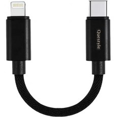 Questyle USB C DAC OTG 케이블 3.5mm iPhone용 오디오 어댑터 13/12/11/X/8/7/6/Plus iPad Pro/Air/Mini iOS15 t - 퀘스타일