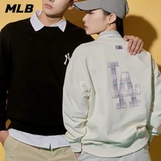 MLB 엠엘비 맨투맨 티셔츠 오버핏