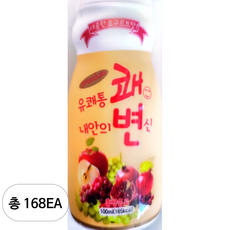 네오팜 유쾌통쾌 내안의변신 프리미엄 야채혼합주스, 168개, 100ml