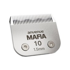 아바 마피아 에디션 전용 클리퍼날 부분미용 10 / 1.5mm, 1개, 실버