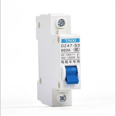 미니 회로 차단기 전기차 오토바이 과부하 에어 보호기 B 타입 MCB 32A 40A 63A 24V 100V, 1개