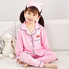 캐릭터 스누피 어린이 아동 면 잠옷 홈웨어 파자마