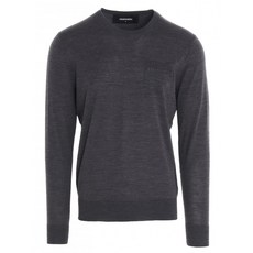[DSQUARED2] 남성 포켓 울 스웨터 그레이 S74HA1103S16794589M