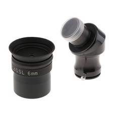 FWT 대각선 프리즘 1.25 인치 망원경 대각선 거울 망원경 접안 렌즈 렌즈 plossl pl 6mm