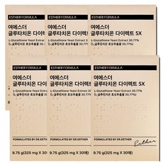 에스더포뮬러 여에스더 글루타치온 다이렉트 필름 5X 325mg X 30매 6박스, 10g, 6개