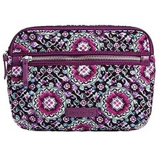 해외1392182 여성크로스백 여자 숄더백 가방 Vera Bradley Iconic Little Crossbody in Lilac Medallion