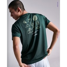 [예약판매]요넥스 티셔츠 2024SS 249TR005M 249TR006F DARK GREEN 남여 배드민턴 반팔 티셔츠 오남스포츠