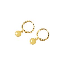 골드모아통통볼귀걸이