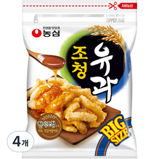농심 조청유과, 320g, 4개