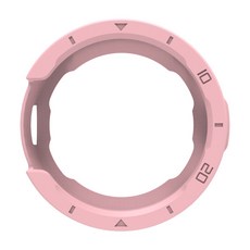 TPU 케이스 삼성 갤럭시 워치 4 클래식 42mm 46mm 케이스 보호 케이스 안전모, Light pink