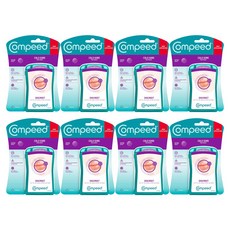 Compeed Cold Sore 입술 수포 물집 15패치 8팩, 8개