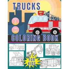 Trucks coloring book: Great kids coloring book for boys with various types of trucks tractors bul... Paperback, Ed Zuiro CB, English, 9780994612007