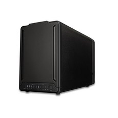 위즈플랫 HDX400U 4베이 3.5" 대용량 외장스토리지 DAS USB3.2 Gen2 알루미늄 에어플로우 저소음 팬 간편장착, 1개