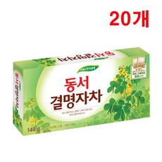 [ACI_7252667] 추운 겨울 따뜻한 동서 결명자차 18티백 144g 20개 국산결명자차 동서결명자차 결명자음료 결명자차티백 결명자차