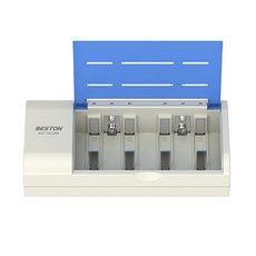 범용 충전식 배터리 LCD 디스플레이 스마트 배터리 충전기 EU US 플러그 1.2V Ni-MH AA AAA C D 사이즈 9V 6 슬롯, Without LCD charger, 01 EU Plug, 1개