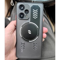  레드미 노트 12 터보 케이스 샤오미 포코 F5 5G 용 냉각 후면 커버 그래핀 방열, [01] Redmi Note 12 Turbo, [01] Black 