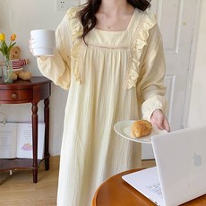 임산부 잠옷 임부잠옷 수유잠옷 임산부잠옷 수유복 홈웨어 100 더블 guaze면 출산