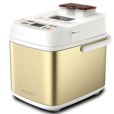 자동 빵 제조기 미니 다기능 제빵기 반죽 기계 발효기 식빵 메이커, 화이트 PE6280