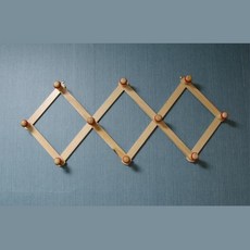 ∝%#%콩ge7/ 나무 자바라옷걸이 중 넥타이걸이 모자거치대 방문 ⌒∀vkx팥G78!, 팥g 1_≒vk7!$