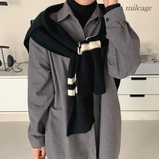 마일리지 두줄니트숄가디건 20DCA029