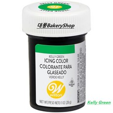 대풍BakeryShop 윌튼 아이싱칼라 28.3g 켈리 그린, 1개