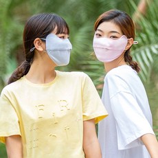 마이너컴퍼니 자외선차단 골프 마스크 KC인증, 블랙