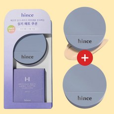 힌스 세컨 스킨 메쉬 매트 쿠션 12g 본품+리필 로지, 본품+리필 15 로지 매트 쿠션