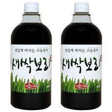 홍치마 대용량 목넘김좋은 유기농 새싹보리차 농축 새싹보리 원액 액상 1000ml 다홍치마