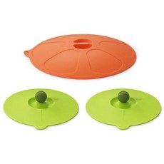 BERiNG 矽膠兩用鍋蓋套裝，1 個鍋蓋 (22cm)+2 個碗蓋 (14cm), 鍋蓋 22cm+碗蓋 14cm, 210224, 1組