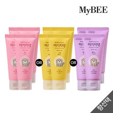 [마이비] 겔형 유아치약 2단계(2~4세)(50g)x4개_향선택, 선택:딸기향