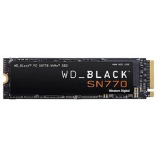 WDBLACK 2TB SN770 NVMe 내장형 게이밍 SSD 솔리드 스테이트 드라이브 - Gen4 PCIe M.2 2280 최대 5 150 MBs - WDS200T3X0E