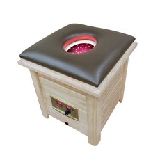 친환경편백아트 편백 근적외선 숯 건식 좌훈기 P350