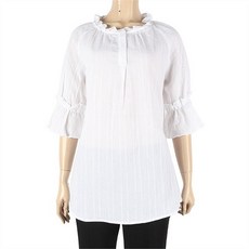 레노마레이디 레노마레이디 NC10 넥프릴코튼블라우스 CY26BL700 (7014474)