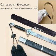 와키자시 태극권 무술 검 아침 운동 공연 훈련 부드러운 소리 선물 가방