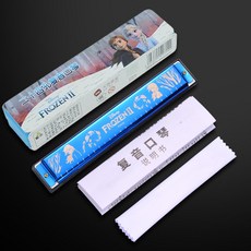 (관부가세포함) 하모니카 Disney 24-hole piano student beginner Ponkey C-musical 10 hole mouth piano children's musical in-617763544312, 얼음과 눈 24 홀 폴리 포닉 하모니카 프리 하모니카