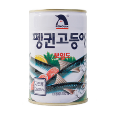 펭귄 고등어 400g x24캔/고등어 통조림, 20박스